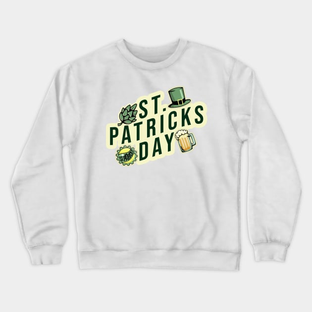 St Patrick Day | Stpatricksday Crewneck Sweatshirt by Shiftart